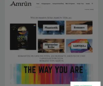 Amrun-Verlag.de(Amrun Verlag) Screenshot