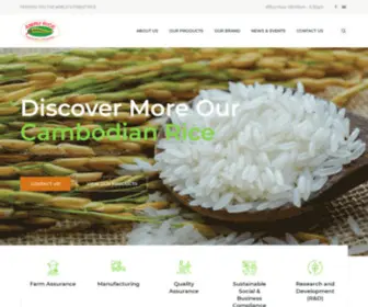 Amrurice.com.kh(Serving You The World's Finest Rice) Screenshot