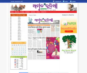 Amrutadunia.org(Amruta Dunia) Screenshot