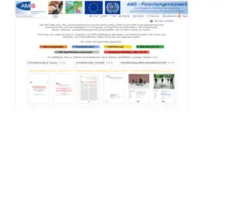 AMS-Forschungsnetzwerk.at(Analysis of skill needs) Screenshot