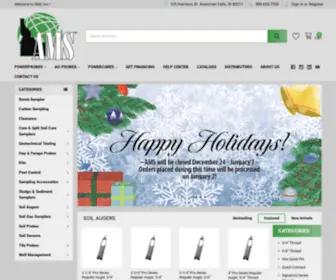 AMS-Samplers.com(AMS, Inc) Screenshot