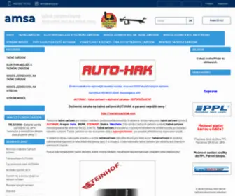 Amsa.cz(Tažné zařízení levně) Screenshot