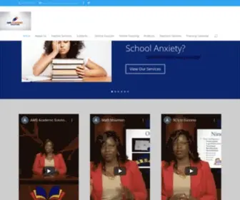 Amsacademicsolutions.com(AMS Academic Solutions) Screenshot