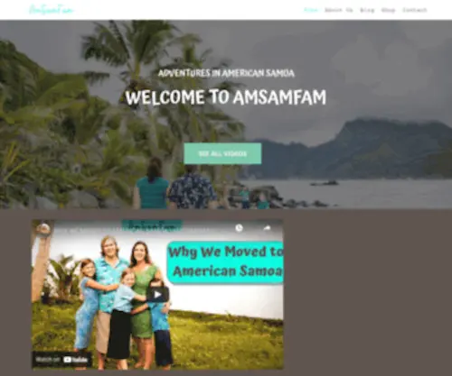 Amsamfam.com(Home) Screenshot