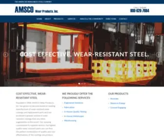 Amsco.us(AMSCO Wear Products) Screenshot