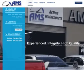 Amscompletecarcare.com(AMS Complete Car Care) Screenshot