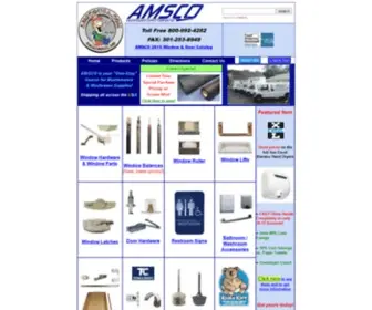 Amscousa.com(Window Cranks) Screenshot