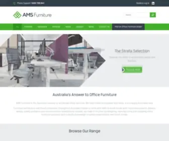 Amsfurniture.com.au(Wholesale Office Furniture) Screenshot