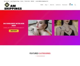 Amshippings.com(24/7 Home Product Online Store) Screenshot