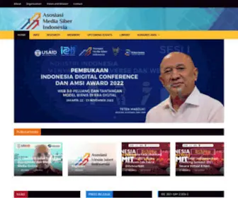 Amsi.or.id(Asosiasi Media Siber Indonesia) Screenshot