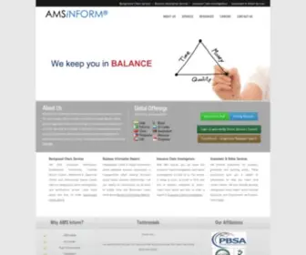 Amsinform.com(AMS Inform) Screenshot