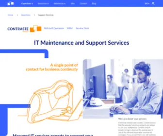 Amsit.com(IT Maintenance and Support Services) Screenshot