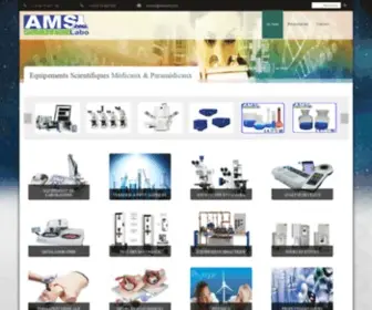 Amslabo.com(AMS LABO) Screenshot