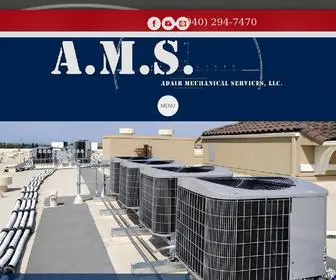 Amsmech.com(AMS Mechanical Services) Screenshot