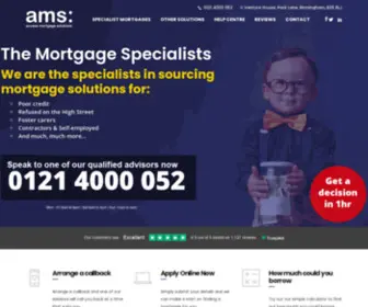 Amsmortgages.co.uk(Ams) Screenshot