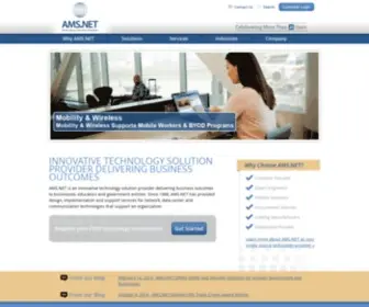 AMS.net(Managed IT Services Provider in the SF Bay Area & Los Angeles California) Screenshot
