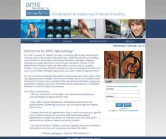 Amsneurology.com(AMS Neurology) Screenshot