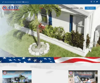 Amsoffla.com(Florida Mobile Home Roofing Company and More) Screenshot