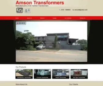 Amsontransformers.co.in(Amsontransformers) Screenshot