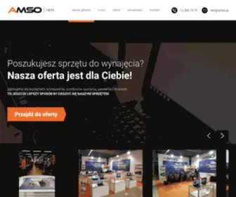 Amsorent.pl(Wynajem Komputerów) Screenshot