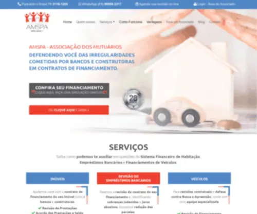 Amspa.com.br(Amspa) Screenshot