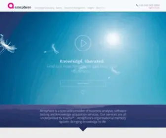 Amsphere.com(AMSPHERE) Screenshot