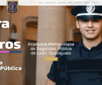 AMSPLG.gob.mx(Academia) Screenshot