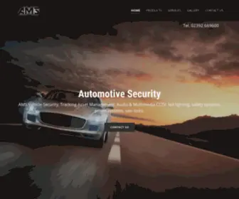 Amspro.co.uk(Automotive Security in Portsmouth) Screenshot