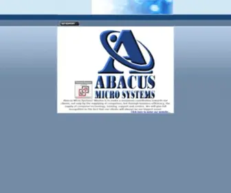 AMSS.co.za(Abacus Micro Systems) Screenshot