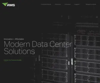 Amsstorage.com(Advanced Media Services) Screenshot