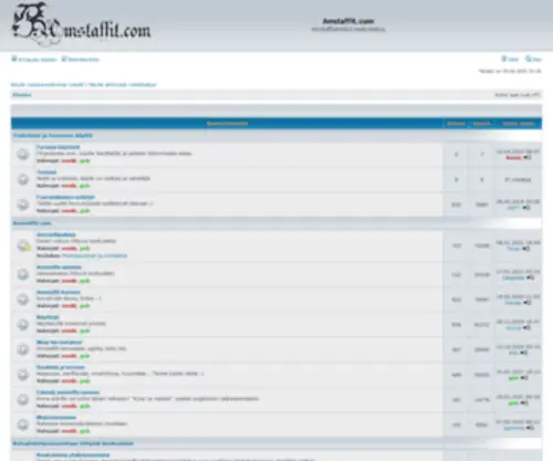 Amstaffit.com(Etusivu) Screenshot