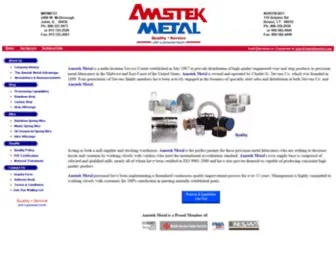 Amstekmetal.com(Amstek Metal) Screenshot