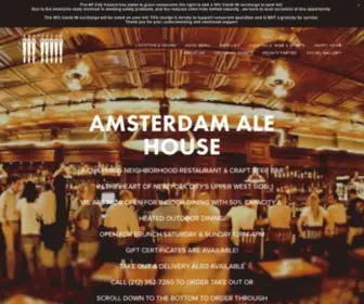 Amsterdamalehouse.nyc(Amsterdam Ale House) Screenshot