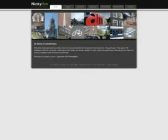 Amsterdamapartment.com(Nicky Bee) Screenshot