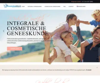 Amsterdamkliniek.com(Integrale en cosmetische geneeskunde) Screenshot