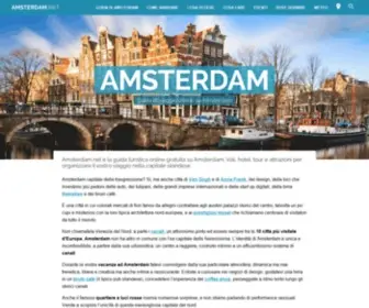 Amsterdam.net(Guida di viaggio online su Amsterdam) Screenshot