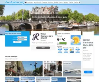 Amsterdam.org(Amsterdam Toeristeninformatie) Screenshot