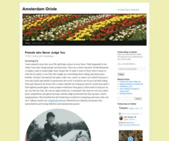 Amsterdamoriole.com(Amsterdam Oriole) Screenshot