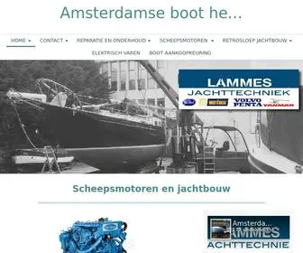 Amsterdamseboot.nl(Amsterdamse boot) Screenshot