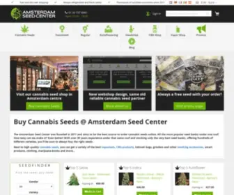 Amsterdamseedcenter.com(Amsterdam Seed Center) Screenshot