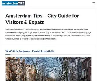 Amsterdamtips.com(Amsterdam Tips) Screenshot