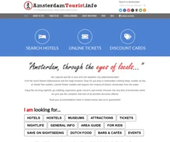 Amsterdamtourist.info(Visitor & Tourist information) Screenshot