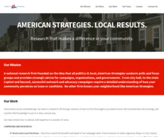 Amstrat.com(American Strategies) Screenshot