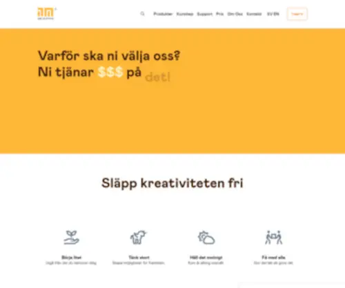 Amsystem.se(Kvalitetssystem för Kvalitetsledning & Dokumenthantering) Screenshot