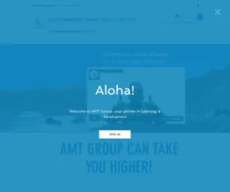 AMT-Group.com(Home AMT Group Leadership Presentations Executive Coaching) Screenshot