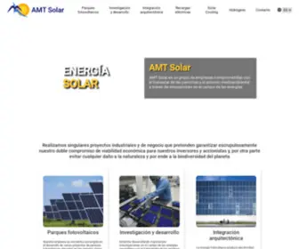 AMT-Solar.com(AMT Solar S.L) Screenshot