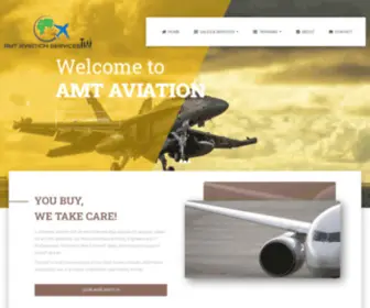 Amtaviationservices.com(AMT Aviation) Screenshot