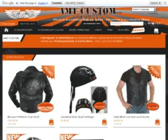 Amtcustom.com(AMT CUSTOM SHOP) Screenshot