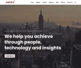 Amtexsystems.com(Amtex systems) Screenshot