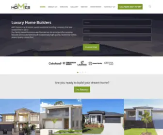 Amthomes.com.au(AMT Homes) Screenshot